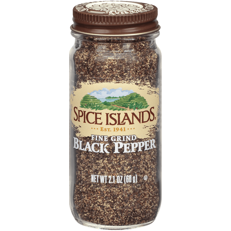 Spice Islands  black pepper, fine grind Full-Size Picture